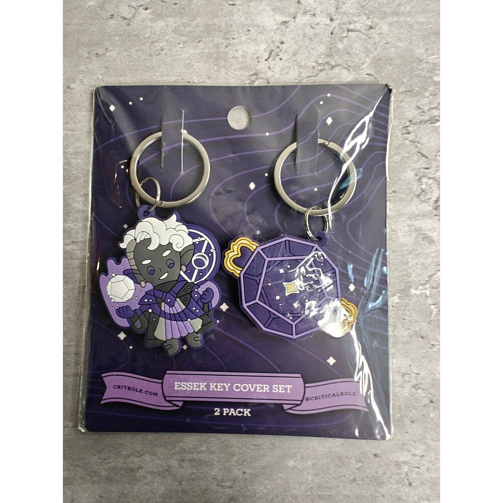 Critical Role Essek Key Cover Set – 2-Pack Essek & Luxon Beacon Sealed D&D
